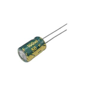 100uf-50v Capacitor Electrolitico 105o 0.8 x 1.2 cm CHANGXIN