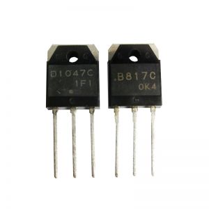 D1047C/B817C Par Transistores Salida Audio 140V 12A. Hfe 60-200