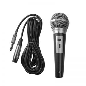 MC-213 Microfono Unidireccional Semiprofesional Control de Volumen MEX
