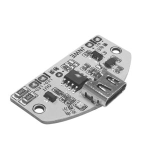 Modulo Controlador Lampara Touch Led Recargable USB-C Bateria 18650 3.7v