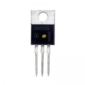 03N60S5 Mosfet C-N 600V 3.2A Rds 1.4Ohms Diodo Paralelo