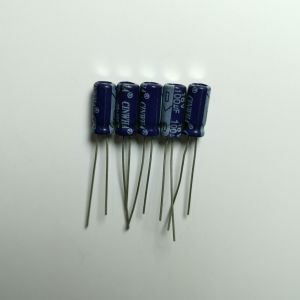 100uf-16v Capacitor Electrolitico 5 Piezas