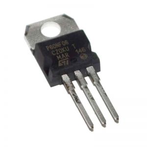 P60NF06/STP60NF06 Mosfet C-N 60V 60A RDS .02Ohms Diodo Paralelo