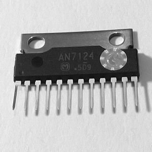 AN7124 Circuito Integrado Salida Audio 3.1W X 2 Ch
