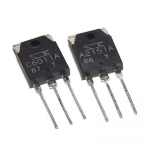 C6011A/A2151A Par Transistores Salida Audio 200V 15A. 160W Hfe 50-180