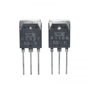 C2837/A1186 Par Transistores Salida Audio 150V 10A. Hfe 50