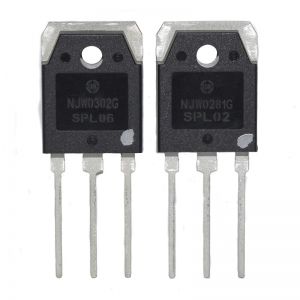 NJW0281G/NJW0302G Par Transistores Salida Audio 250V 15A. 150W