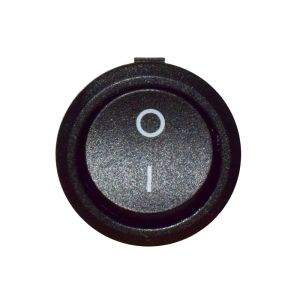 SW-132BK Switch Mini  Balancin ON/OF 3 Pines 10A Redondo MEX