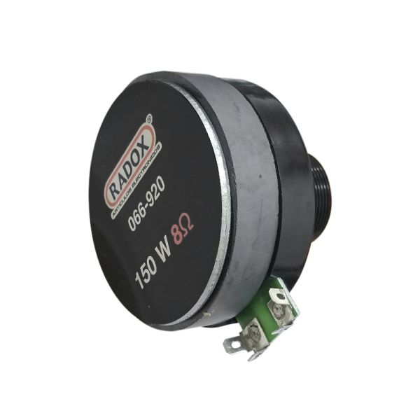 MASTER AUDIO Driver De Compresión DR6 – 150W RMS, 8 Ohm, 102 DB, Bobina 34 Mm, Membrana De Titanio Para Bocinas Y Cornetas