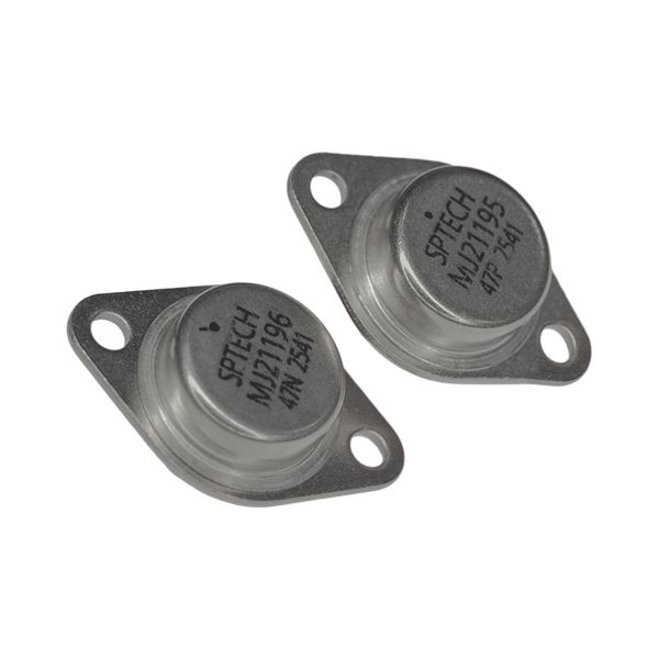 MJ21195/MJ21196 Par de Transistores Salida Audio 250v 16A HQ SPTECH