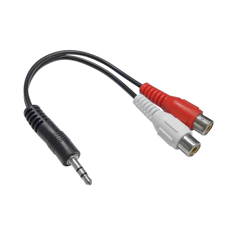 Cable para Audio 1 Jack RCA a 2 RCA, CLIMB YRP-08