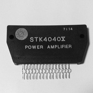 STK4040X Circuito Integrado Salida Audio 1 Ch. 70W X 1